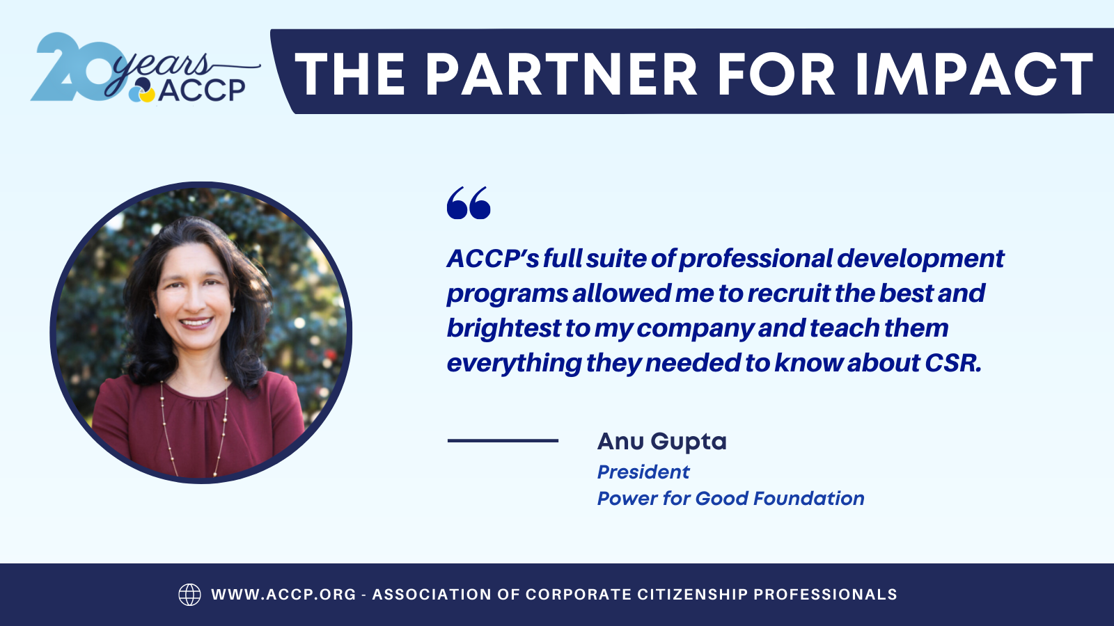 ACCP The Partner For Impact Erica Henderson